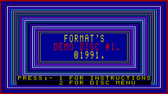 Format's Demo Disc #1