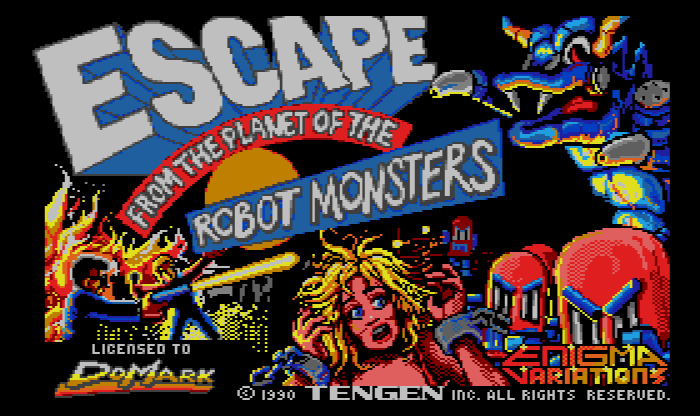 Escape From the Planet of the Robot Monsters
