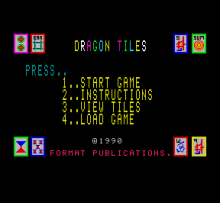 Main menu