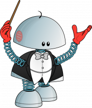 A conductor should guide rather than command...